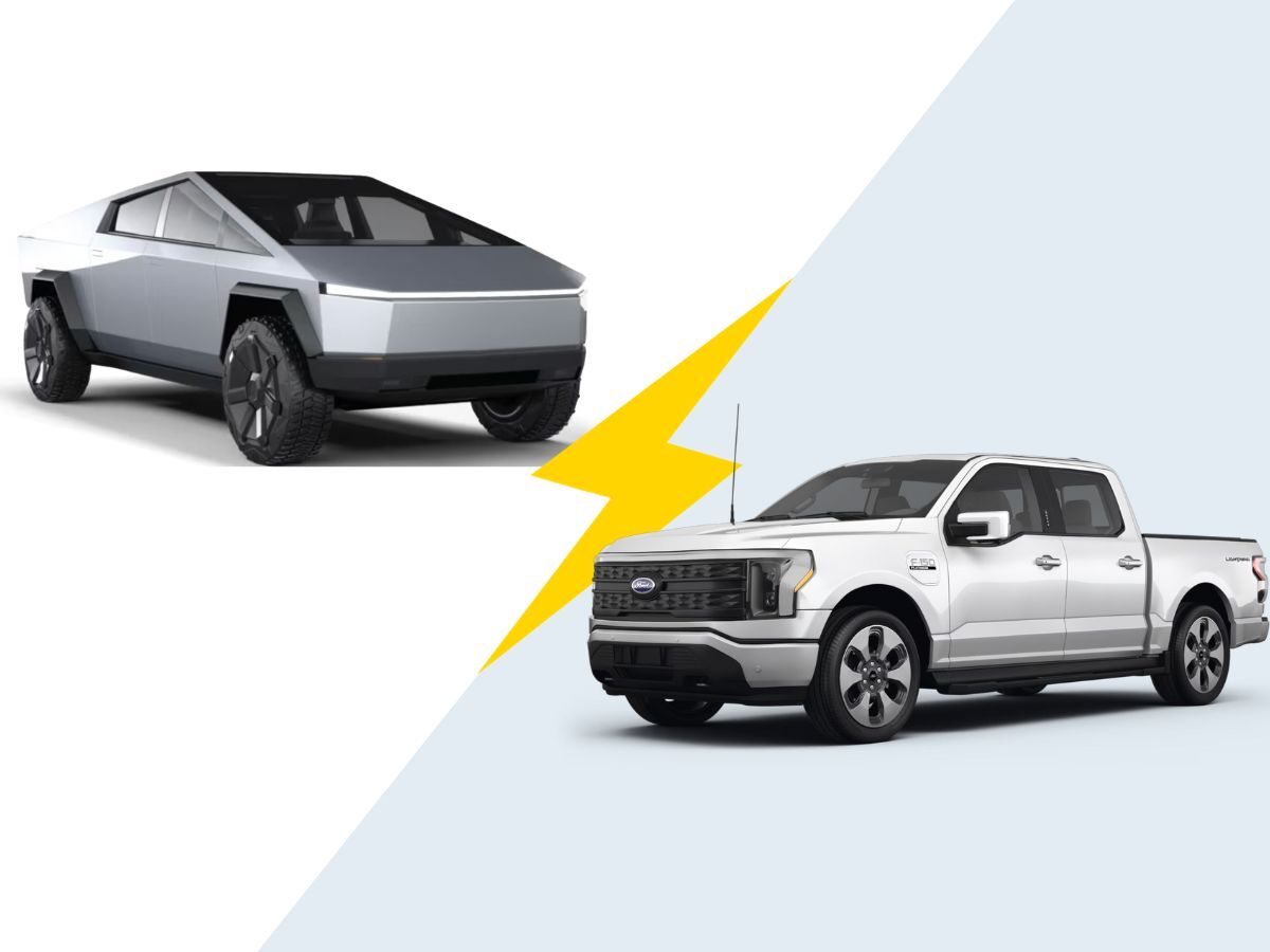 Tesla Cybertruck vs. Ford F150 Lightning